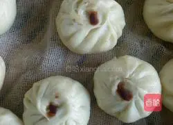 Illustration of how to make salt vegetable buns 3