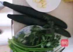 Cold noodles with saliva Illustration of how to do it 1