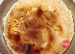 Illustration of how to make steamed eggs with vegetarian ham 10