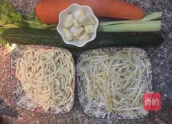 Old Beijing Fried Noodles Recipe Illustration 1