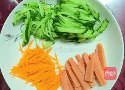 Cold noodles Illustration of how to do it 1