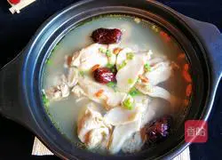 Fresh Matsutake Chicken Soup Illustration 11