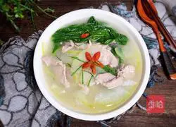 Winter Melon Pork Soup Illustration of how to do it 15