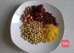 Illustration of how to make grain rice cereal for beauty and beauty 1