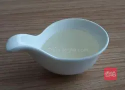 Illustration of how to make Japanese tofu steamed egg custard 2