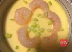 Illustration of how to make delicious shrimp steamed eggs 4