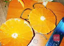 Illustration of how to make orange honey juice 2