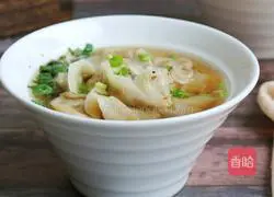 Illustration of how to make sea cucumber, shrimp and meat wontons 19