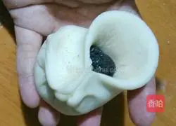 Illustration of how to make sesame buns 16