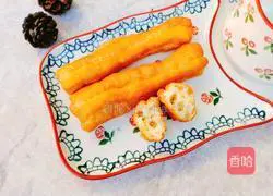 Illustration of homemade healthy fried dough sticks 12