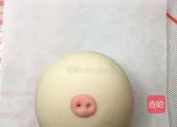 Illustration of how to make tempting pig snack steamed buns 3