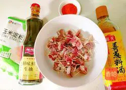 Illustration of how to make beef with toothpicks 6