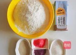 Illustration of how to make love steamed buns 1