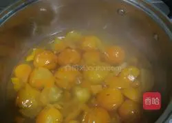 Illustration of how to make rock sugar kumquat 3