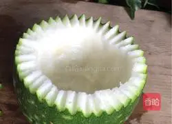 Chicken Wings and Winter Melon Cup Recipe Illustration 4