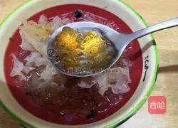 Afternoon Tea Peach Gum, Tremella and Osmanthus Dew (for one person) Recipe 8