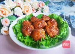 Illustration of how to make chicken wings with rice 20