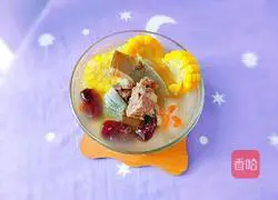 Corn, red dates, winter melon and fish soup Practice illustration 14