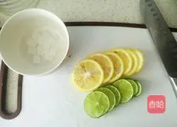 How to make double lemon iced black tea Illustration 3