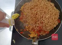 Illustration of how to make instant noodles 10