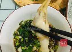 Illustration of how to make steamed razor clams 7