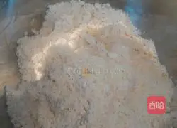 Illustration of how to make black sesame cookies 2