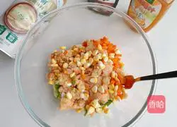 Illustration of how to make chicken breast dumplings 3