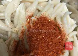 Illustration of making fried noodles 6