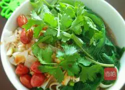 Illustration of how to make spicy and sour noodles 14