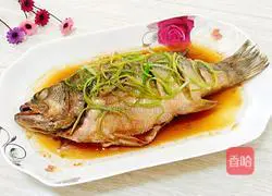 Illustration of how to make steamed seabass 7
