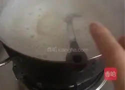 Illustration of how to make tofu with fat inside 2