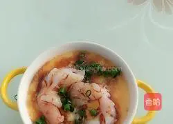 Illustration of how to make shrimp and egg custard 10
