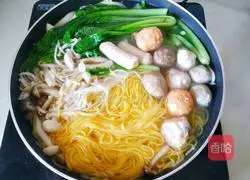 Cornmeal Fish Ball Mushroom Soup Recipe Illustration 11