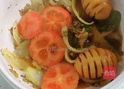 Illustration of how to make fried noodles 6