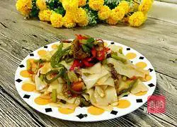 Illustration of how to make mutton fried noodles 13