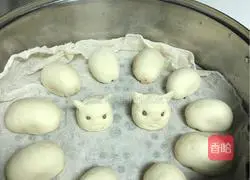 Illustration of how to make bean paste buns 5