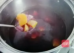 Illustration of making double sweet potato syrup 7