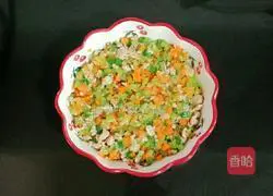 Illustration of how to make dumpling skin version of seasonal vegetable meatloaf 17