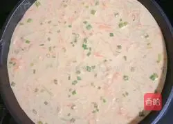 Illustration of how to make seasonal vegetable egg pancakes 8