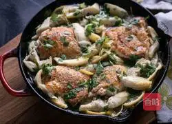 Lemon cabbage and chicken dish recipe 5