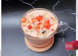 Illustration of how to make papaya milk (natural jelly) 14