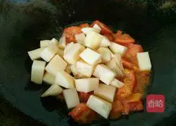 Illustration of how to stew beef brisket with tomatoes and potatoes 13