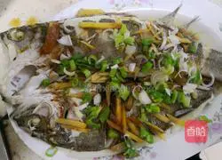Illustration of how to make steamed sea bass 6
