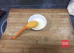 Illustration of how to make sago sweet green tea 6