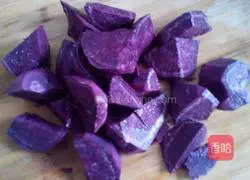 Purple sweet potato and white fungus soup recipe 2