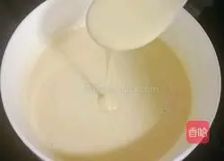 Illustration of how to make banana milk cake (baby food supplement) 6