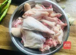 Illustration of how to make steamed native chicken 1