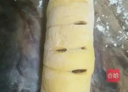 Illustration of how to make bean paste buns 17