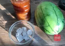 Quick watermelon ice recipe 1