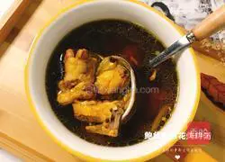 For one person | Illustration of how to make abalone, cordyceps and flower stewed in chicken soup 8